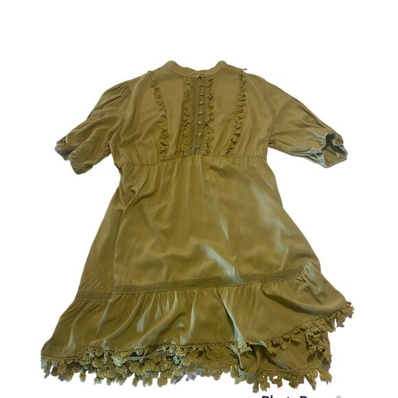 Simplee Plus Boho Short Ruffled Dress, Size 1XL - Picture 2 of 11